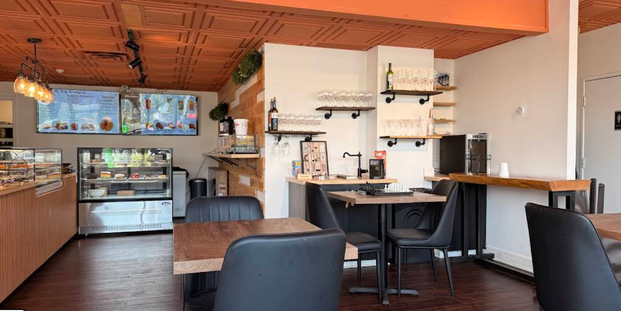 Sachi's Cafe-Bistro interior bar and counter